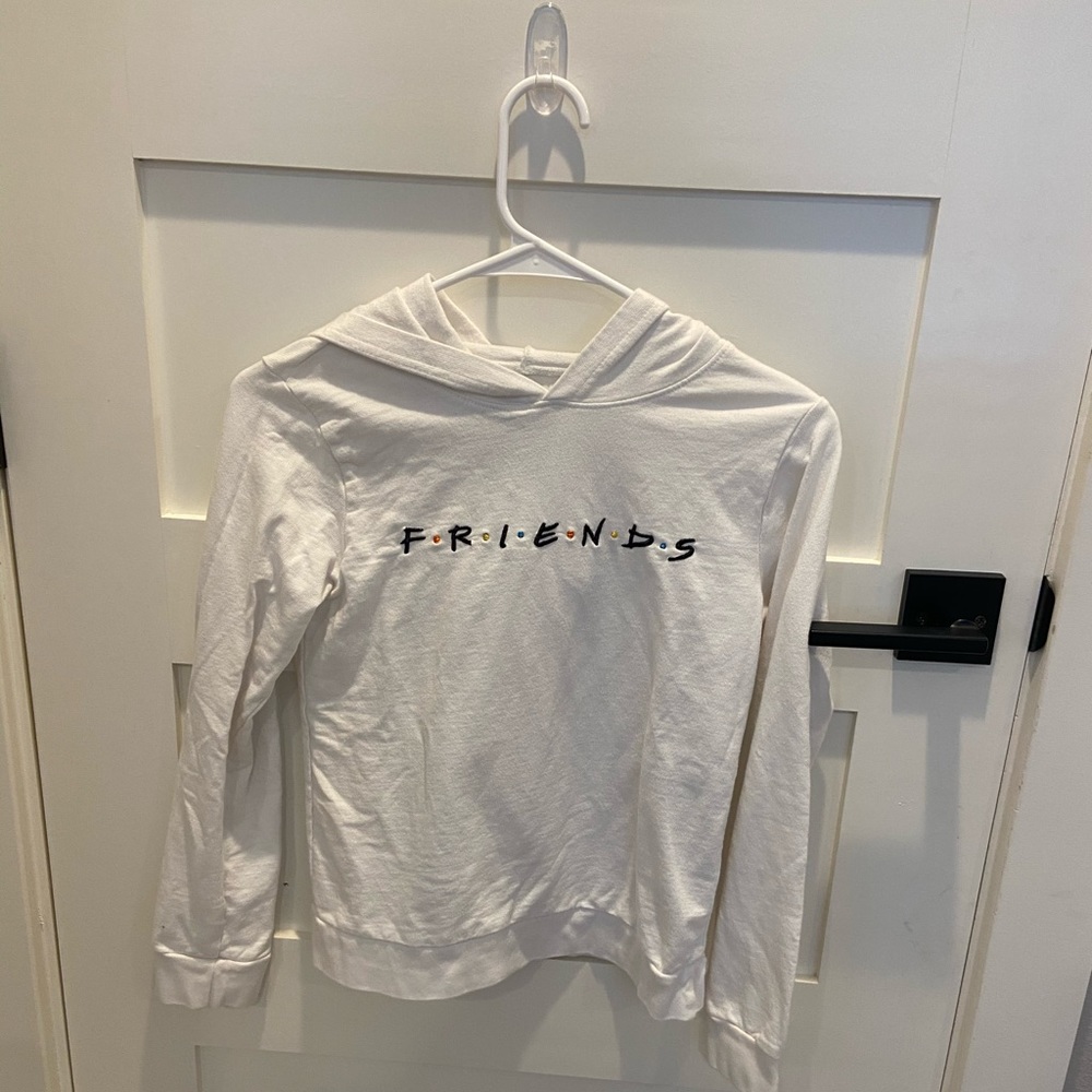 White friends hoodie